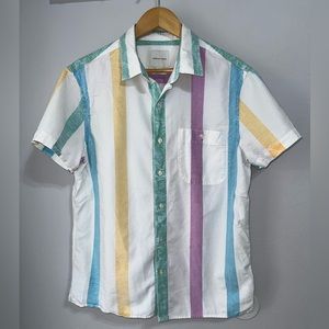 American Eagle Short Sleeve Button Down (Large)